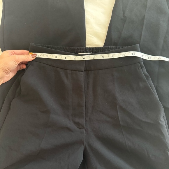 Aritzia Wilfred Black Elastic Waistband Trousers - Picture 7 of 10